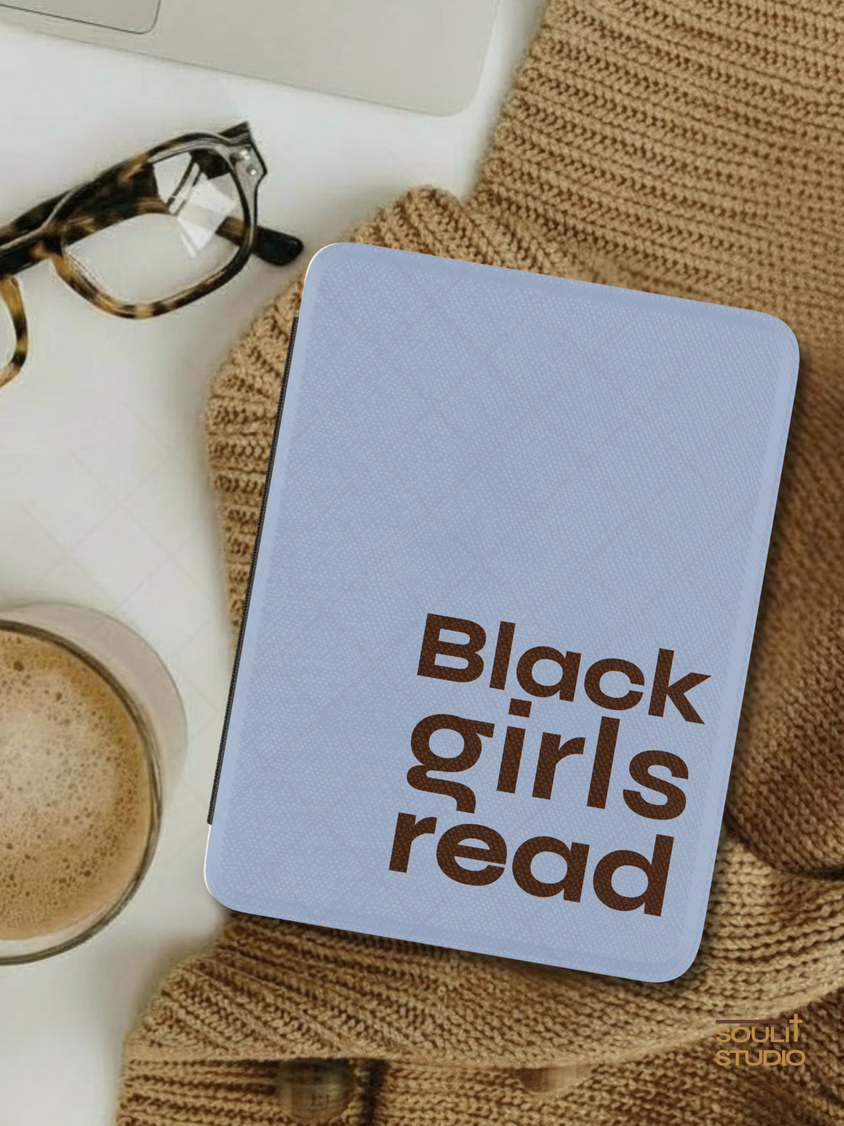 Black Girls Read - Cool Blue | Kindle Case