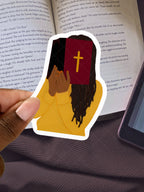 Girl, Read Your Bible Sticker | Black Girl Christian Sticker