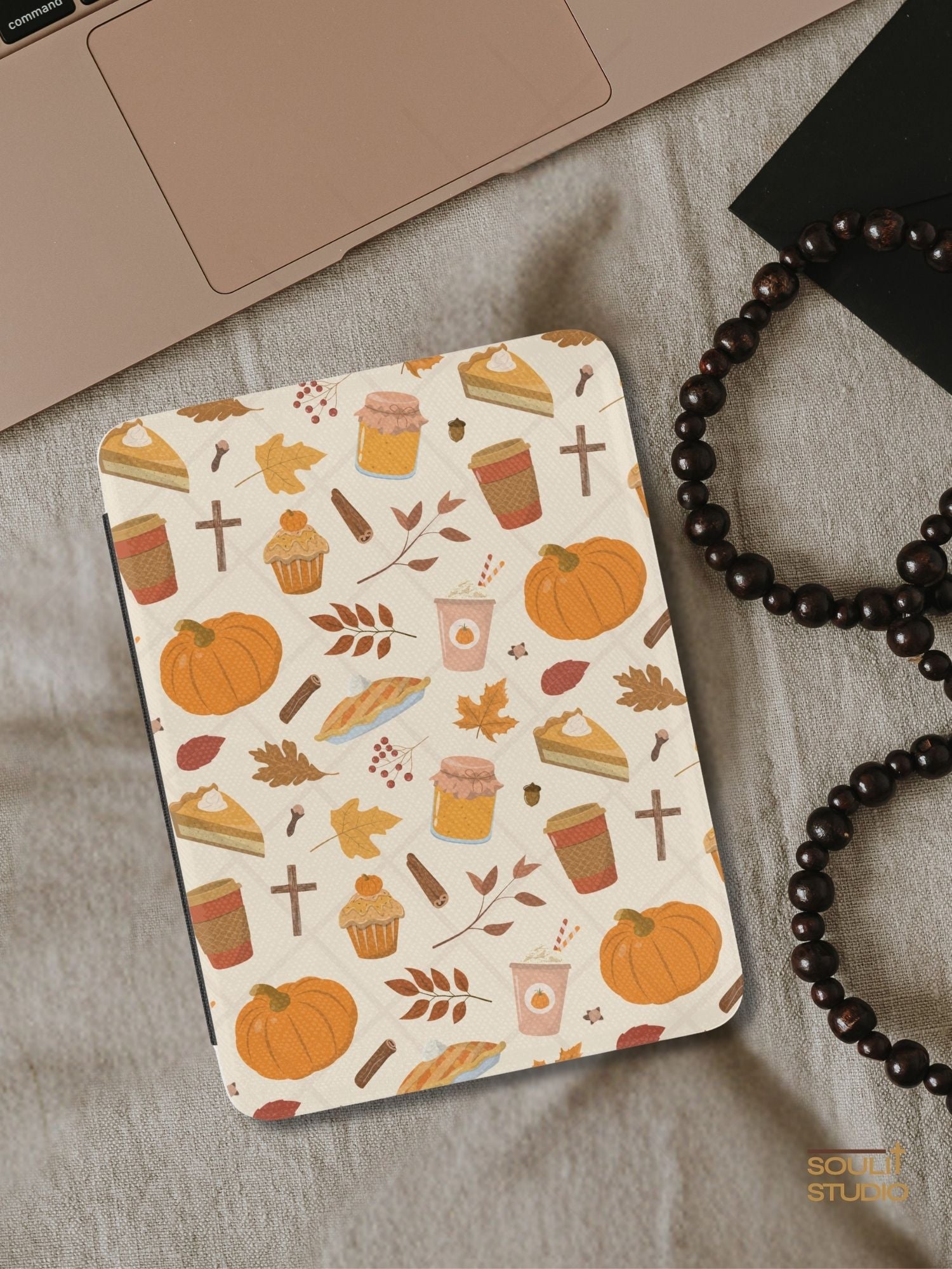 Jesus Christ & Pumpkin Spice  | Fall Christian Kindle Case
