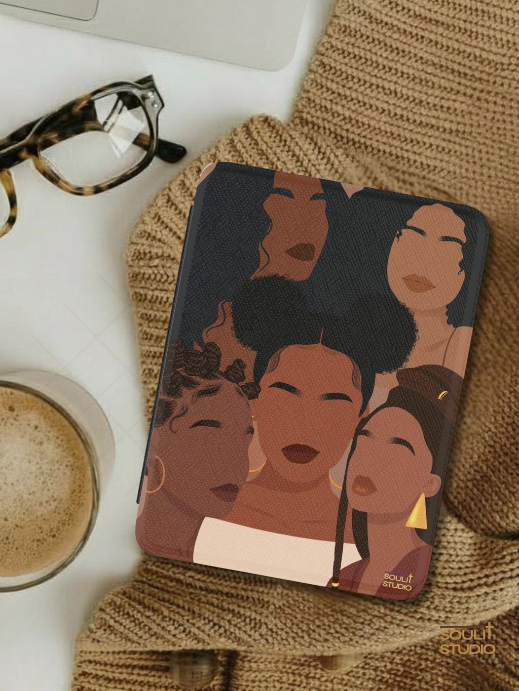 Bookish Black Girl, Shades of Beauty | Kindle Case