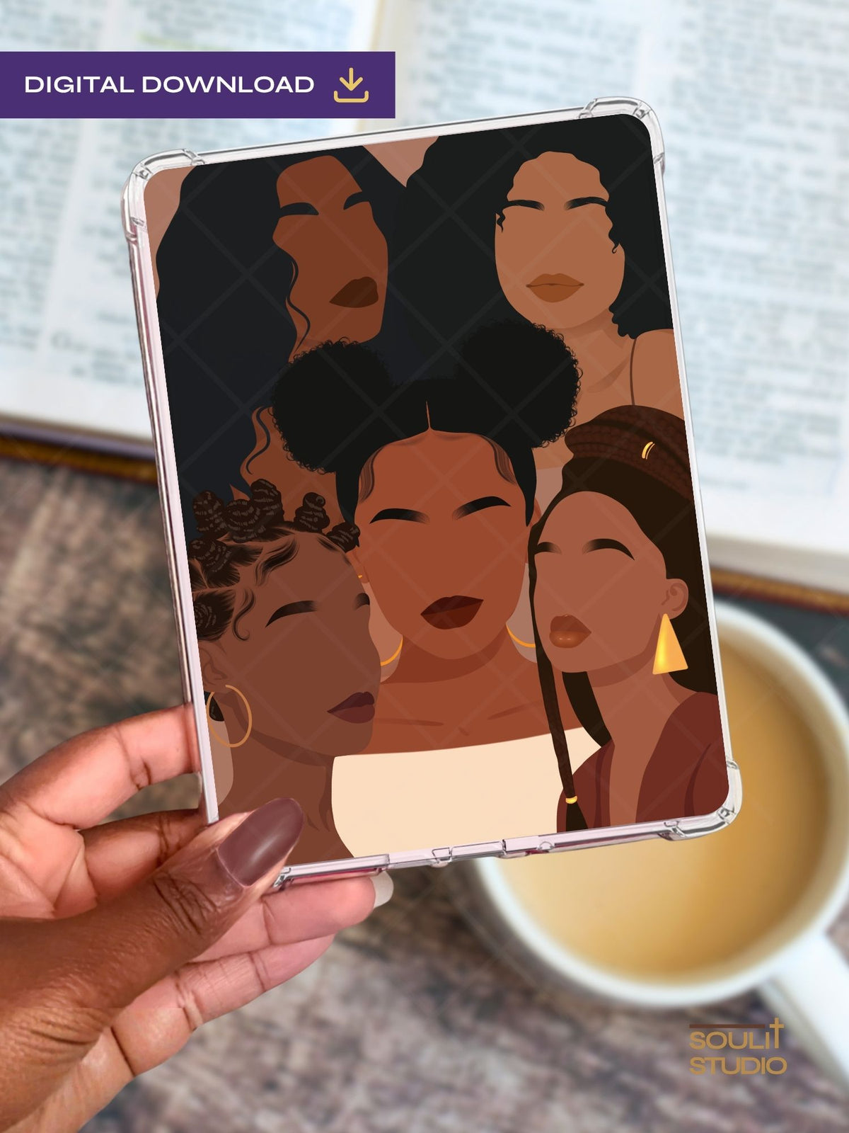 Shades of Beauty | Printable Kindle Insert