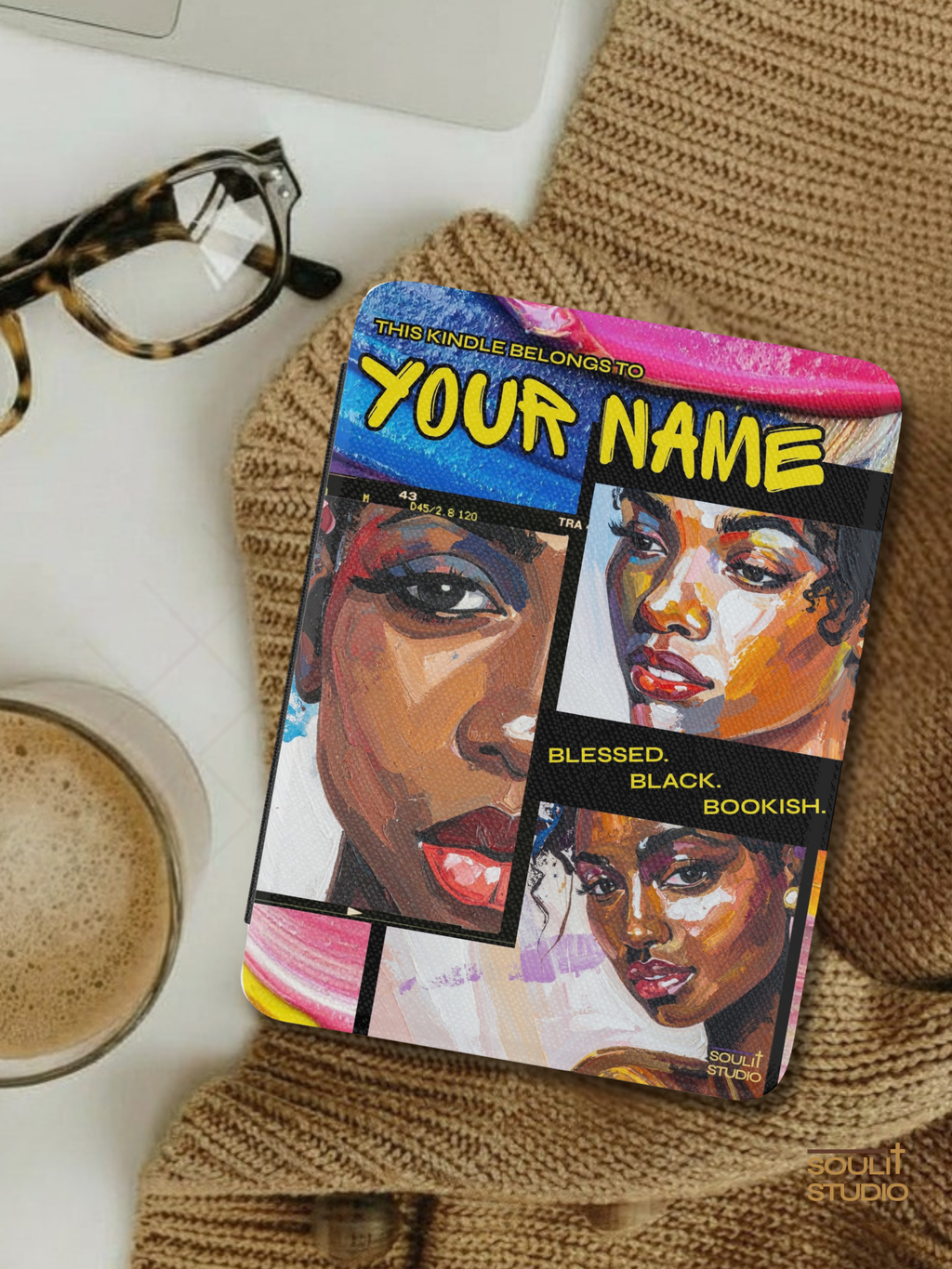 The Main Character Muse | Personalized Kindle Case